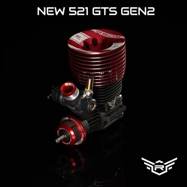 REDS 521 GTS STEEL GEN2 1/8 GT ENGINE (#ENPS0015)